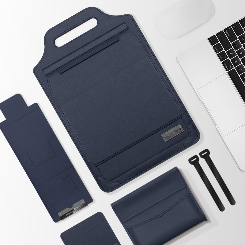 V562-C205767200ADE-202508290436-00 Versatile Laptop Bag with Mouse Pad Stand - Blue - Image 1