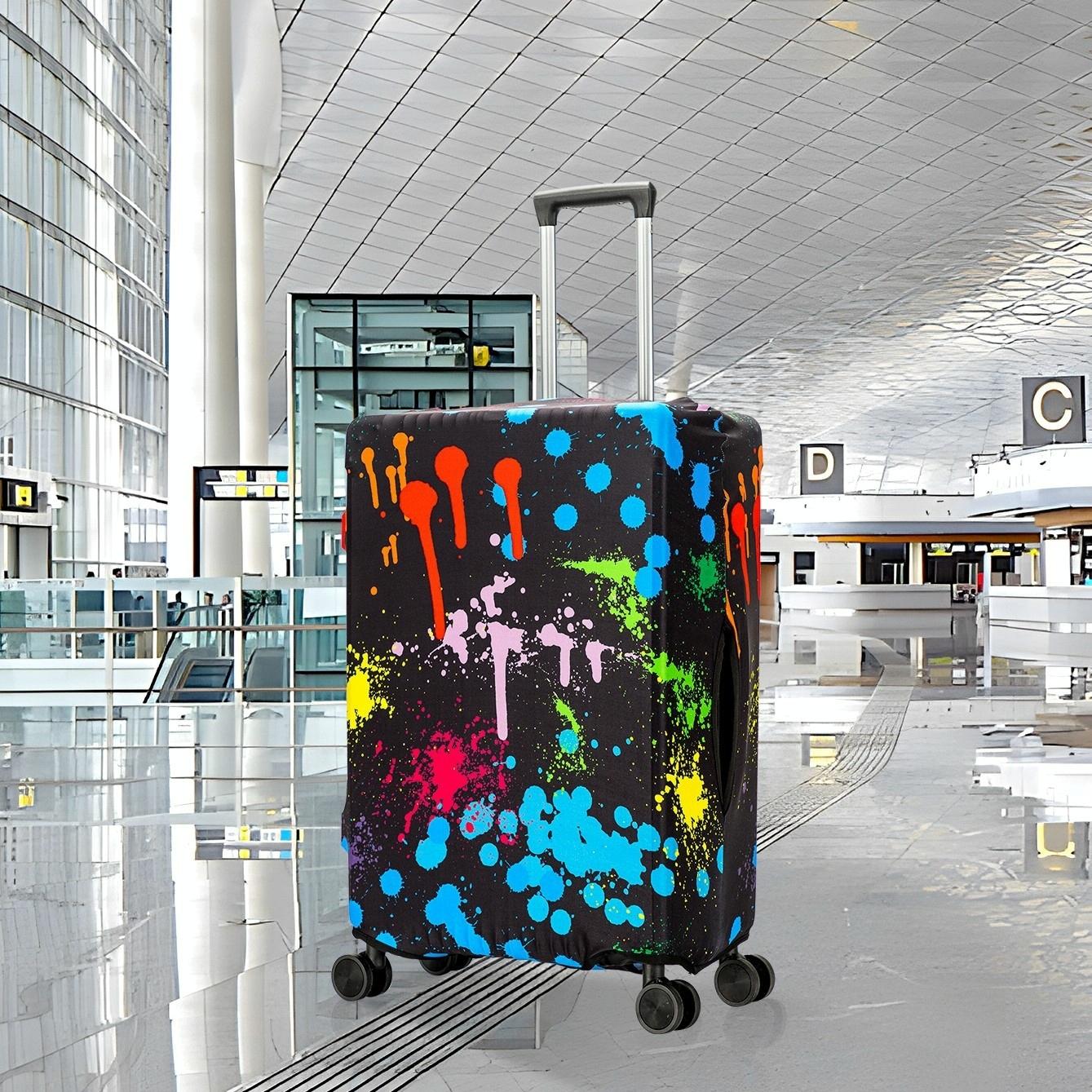 V562-C3080073060DBT-202508290530-00 Travel Trolley Case Dustproof Sleeve - Fits 18-20 Inch Luggage - Protects from Dust and Wear - T-006 - For 22-24 Inch L - Image 1