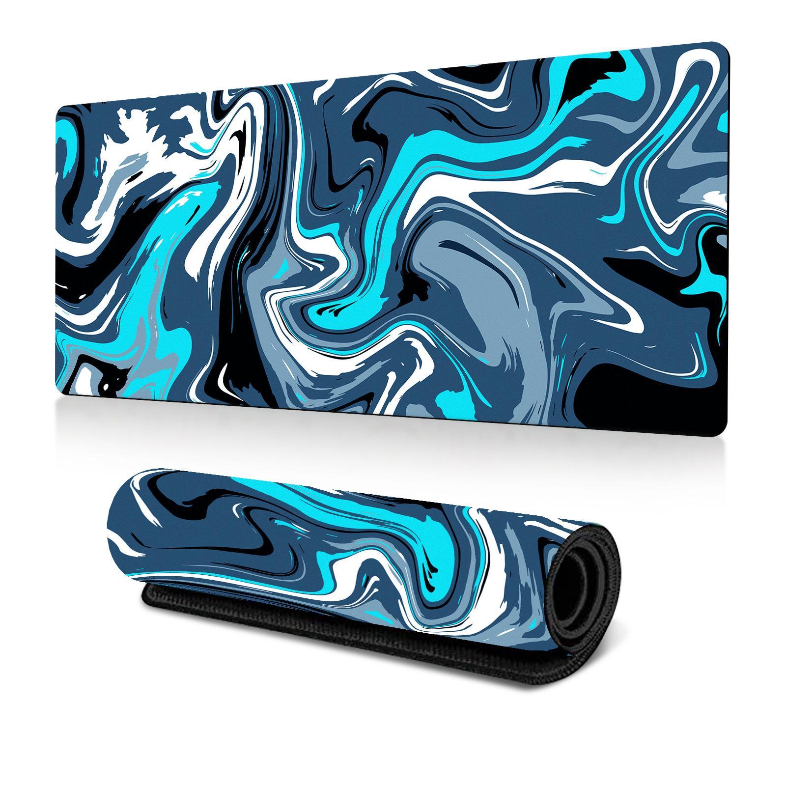 V562-C3085965060DBT-202508291320-00 Abstract Gaming Desk Mat 300 X 600 X 2Mm - Abstract Fluid 9 - 300X800X2Mm - Image 1