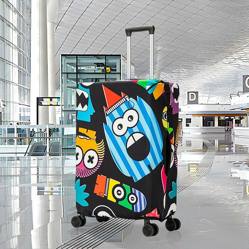 V562-C4071173060DBT-202508290515-00 Thick Elastic Luggage Cover for Outdoor Travel - Fits 22-24 Inches - T-018 - Xl (24-26 Inches) - Image 1