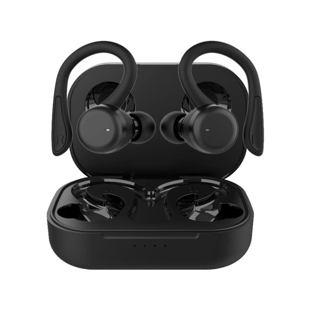 V562-D100435500ADE-202508281720-00 Waterproof t & g T40 Tws Bluetooth Earphones with Charging Box - Black - Image 1
