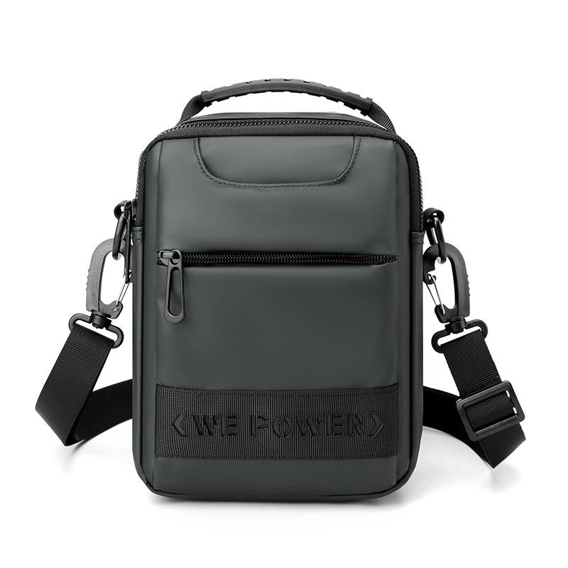 V562-D1056583060DBT-202508282204-00 Men Messenger Bag - Wear As Belt Shoulder Or Handheld Bag - Army Green - Image 1