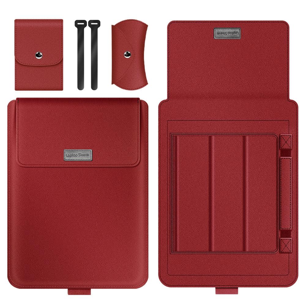 V562-D2000643450DBT-202508290352-00 4-in-1 Computer Bracket Liner Bag - 13 / 14 Inch Storage Bag - Red - Image 1