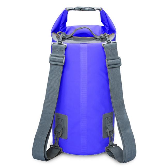 V562-D3585GO-202508282331-00 Waterproof Dual Shoulder Strap Dry Bag 50L Capacity - Dark Blue - Image 1