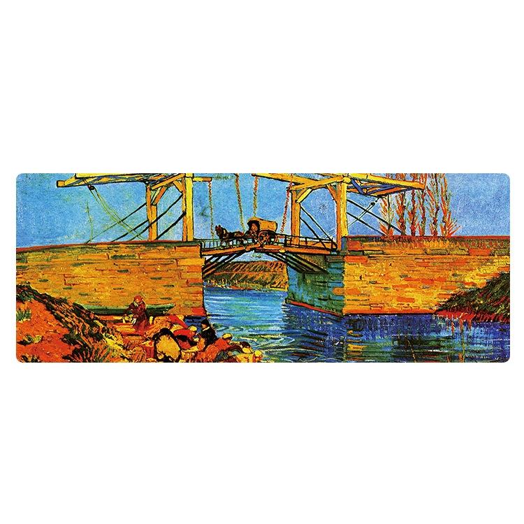 V562-E4077022060DBT-202508290941-00 Large Oil Painting Desk Rubber Mouse Pad - Carriage - Image 1
