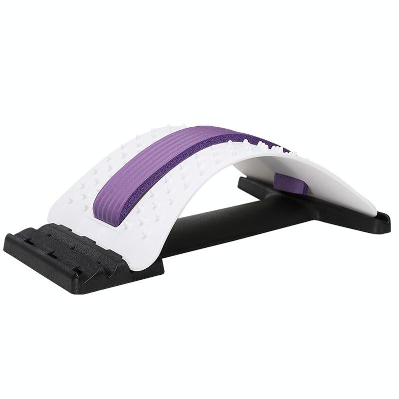 V562-F1080307850DBT-202508292052-00 Spine Stretcher For Lumbar Disc Relief - White Purple - Image 1