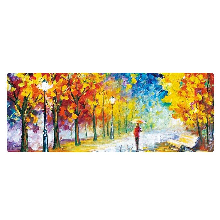 V562-G2077022060DBT-202508291320-00 Large Desk Mouse Pad For Oil Painting - Autumn Leaves - Image 1