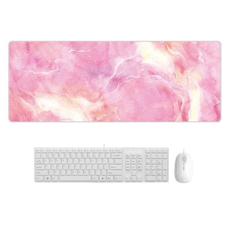 V562-G3067322750DBT-202508291310-00 Marble Rubber Mouse Pad Durable & Stylish - Fresh Girl Heart Marble - Image 1