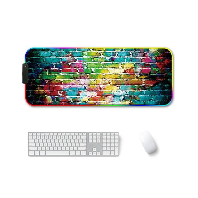 V562-G6018412750DBT-202508291446-00 Rgb Non Slip Mouse Pad With Thermal Transfer - Colourful Brick - Image 1