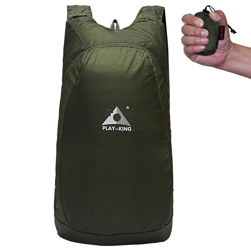 V562-GA2051GO-202508282252-00 Ultralight Foldable Anti Splash Bag For Outdoor Climbing 20L Capacity Max Load 15Kg - Army Green - Image 1