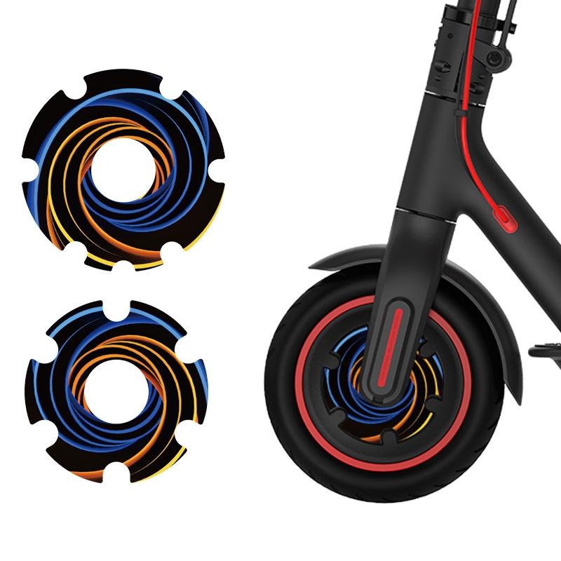 V562-H1033502060DBT-202508281225-00 Waterproof Sticker for Xiaomi M365 Scooter Motor - 1 Pair - Colorful 8 - Image 1