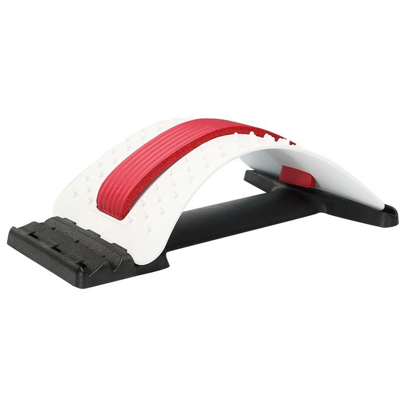 V562-H1080307850DBT-202508292046-00 Spine Stretcher For Lumbar Disc Relief - White Red - Image 1