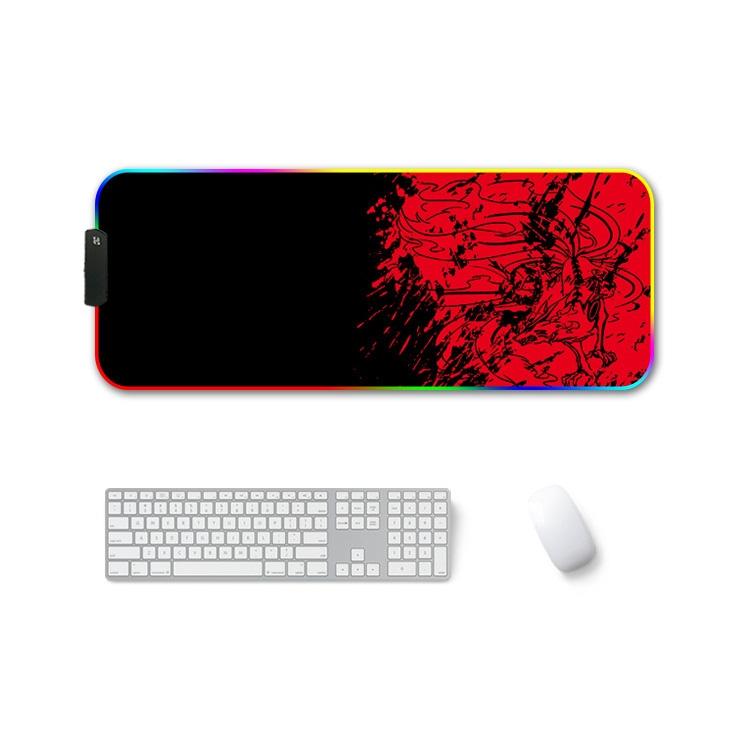 V562-H6018412750DBT-202508291445-00 Rgb Non Slip Mouse Pad With Thermal Transfer - Red Fox - Image 1
