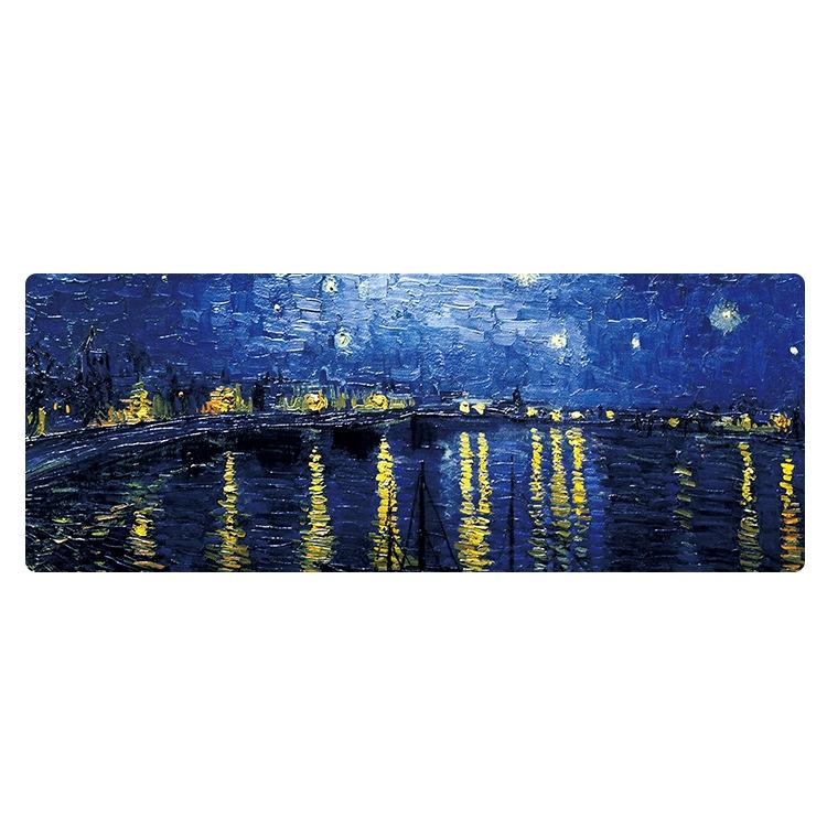 V562-I5077022060DBT-202508290946-00 Large Desk Mouse Pad For Oil Painting - Starry Night - Image 1
