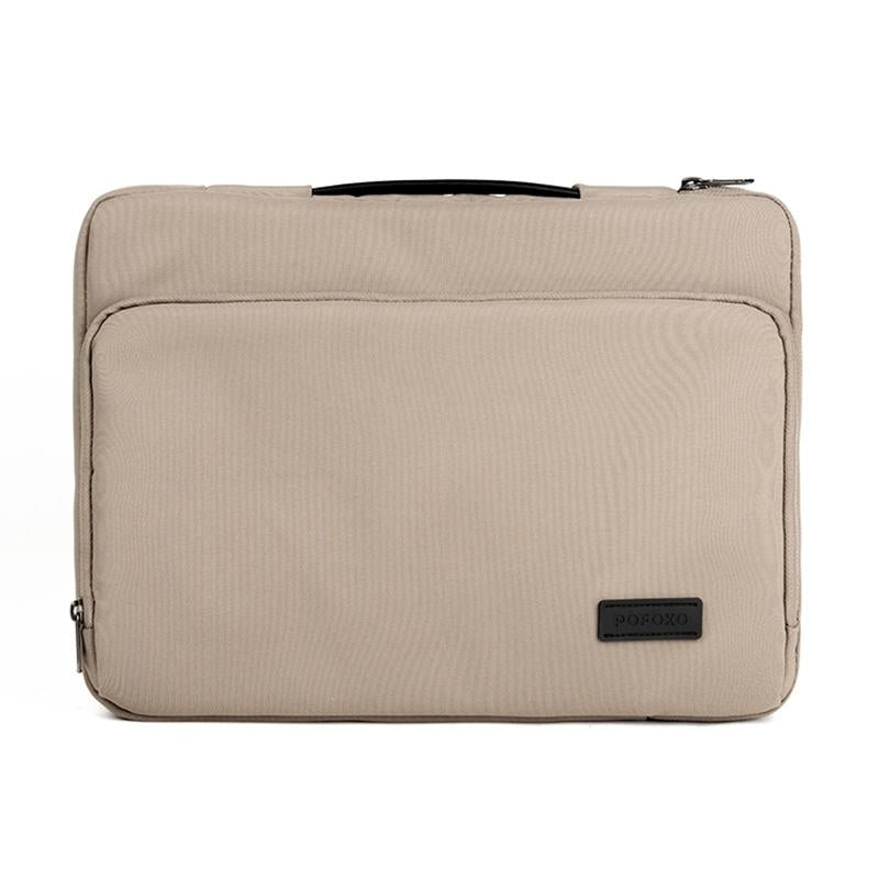 V562-K0602BL-202508290731-00 Waterproof Laptop Handbag - Portable and Durable - Khaki - Image 1