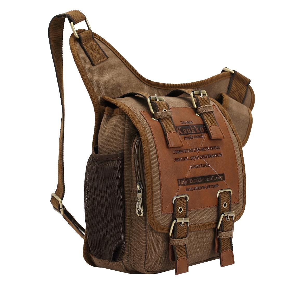 V562-K0800GO-202508271637-00 Canvas Crossbody Bag For Men Retro Style - Image 1