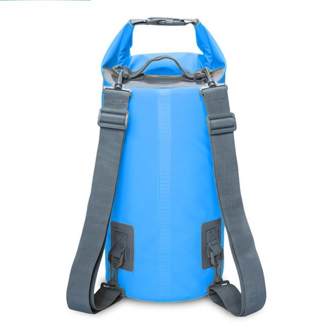 V562-L3585GO-202508282331-00 Waterproof Dual Shoulder Strap Dry Bag 50L Capacity - Blue - Image 1
