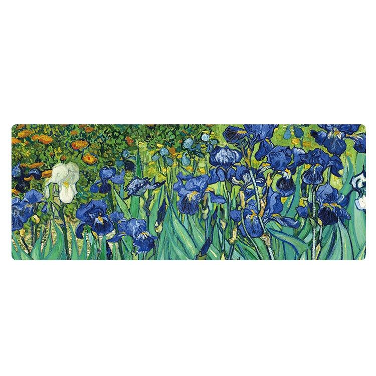 V562-L5077022060DBT-202508290950-00 Large Desk Mouse Pad For Oil Painting - Iris - Image 1