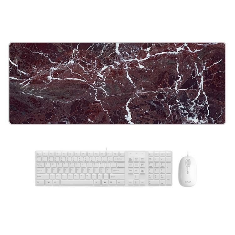 V562-L7067322750DBT-202508290930-00 Sturdy Marbled Rubber Mouse Pad - Fraglet Marble - Image 1