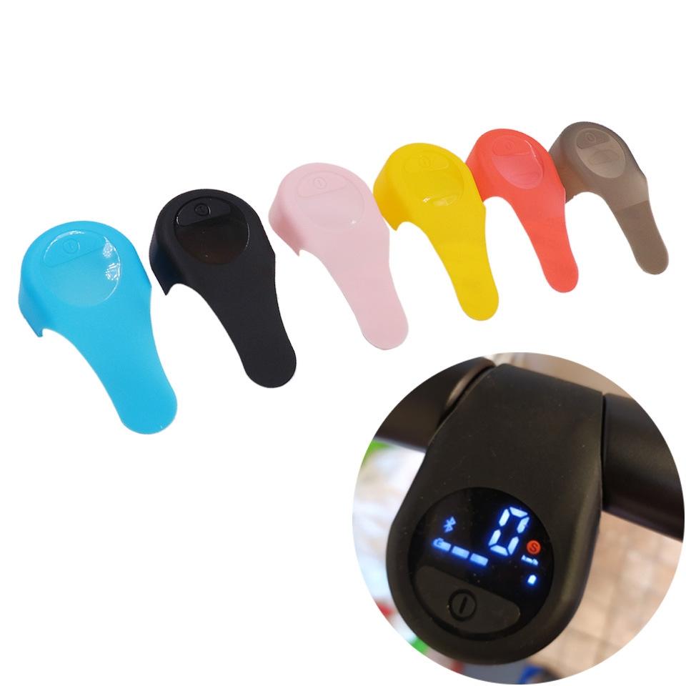 V562-L8861GO-202508290010-00 Waterproof Silicone Switch Panel for Ninebot Escooters - Blue - Image 1