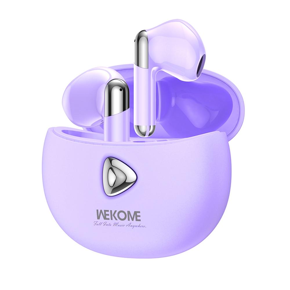 V562-P6271D6PI-202508281715-00 Wireless Noise-canceling Earphones - Wk V53 Dot Colour Series - Purple - Image 1