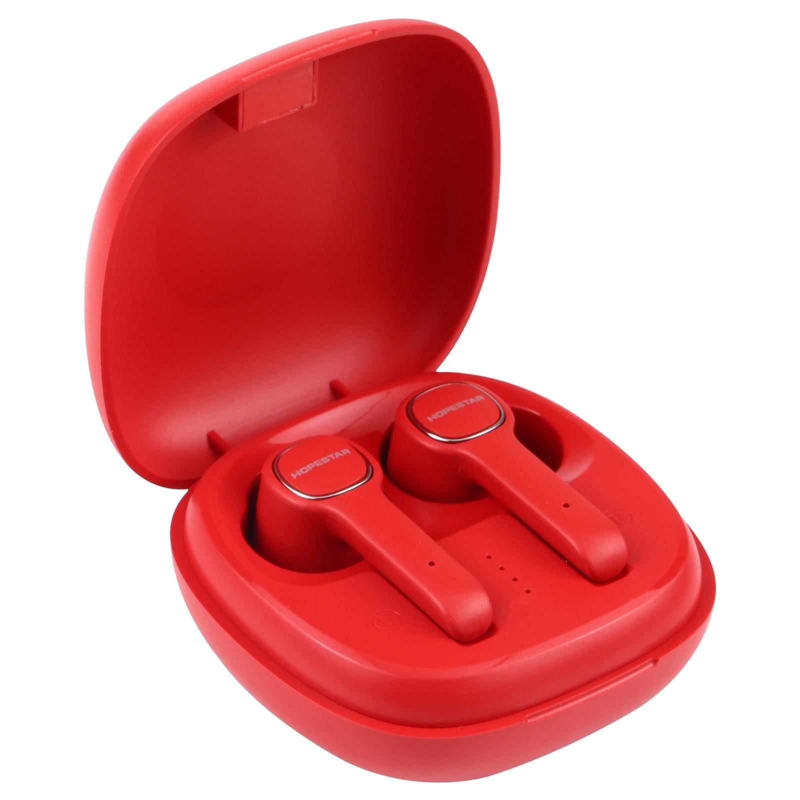 V562-R5480D6PI-202508281147-00 Wireless Bluetooth 5.0 Earbuds - True - Red - Image 1