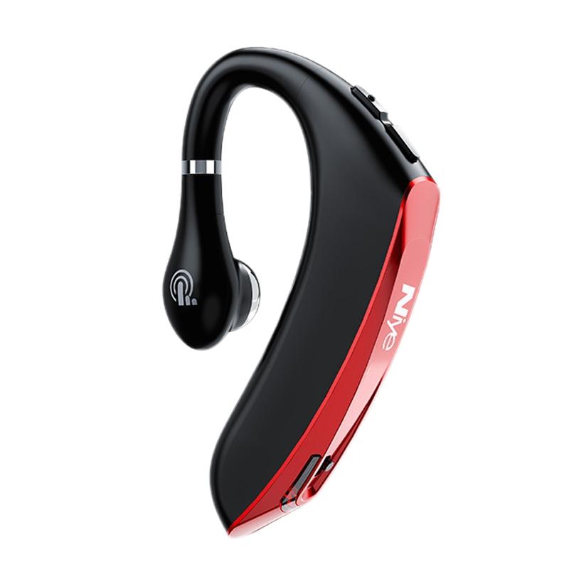 V562-R7490D6PI-202508282136-00 Universal Hanging Ear Wireless Bluetooth 5.0 Earphone for Business and Sports - Red - Image 1