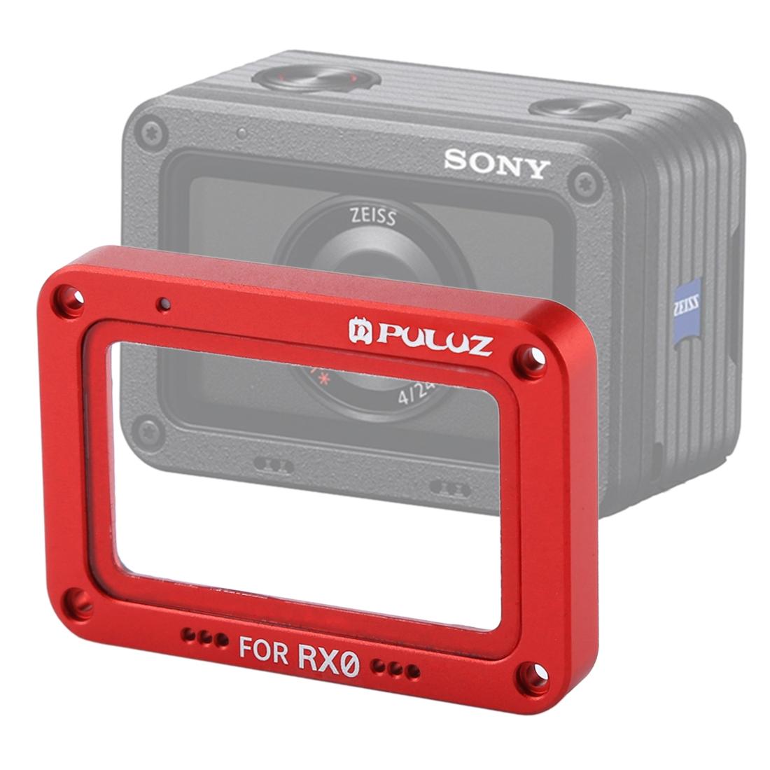 V562-R813UP-202508280527-00 Sony Rx0 / Rx0 Ii Lens Protector - Aluminum Alloy Flame Tempered - Red - Image 1