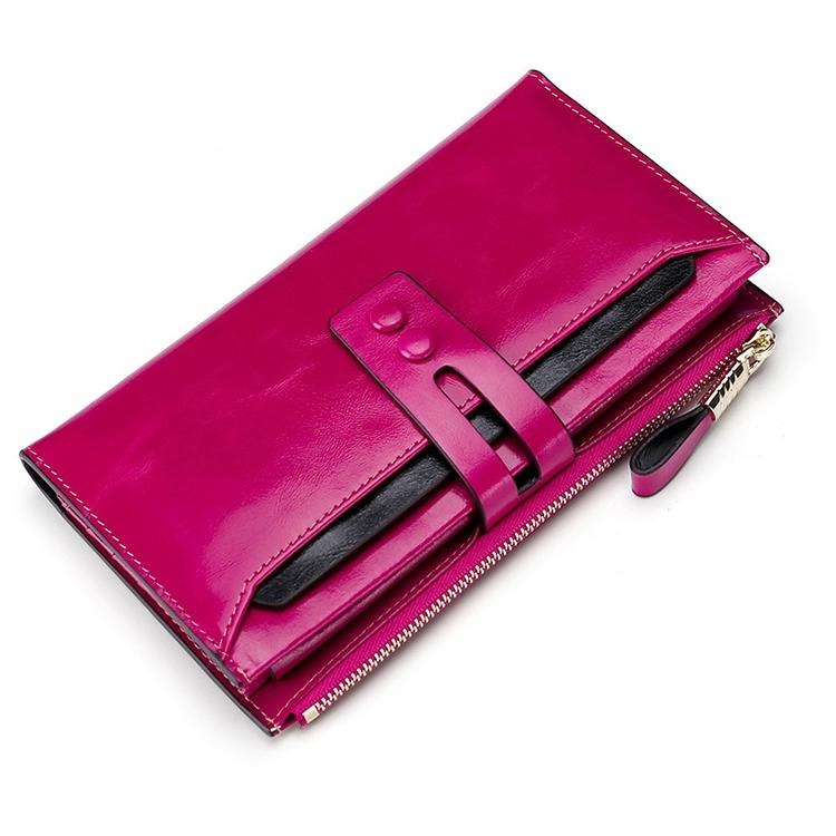 V562-RR4866BCC-202508281316-00 Detachable Card Holder Women Leather Wallet - Blue Rfid - Ccb6684Rr - Image 1