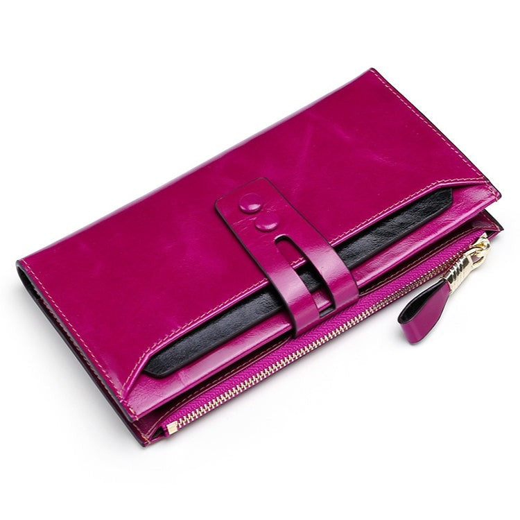 V562-RZ4866BCC-202508281315-00 Detachable Card Holder Women Leather Wallet - Blue Rfid - Ccb6684Zr - Image 1