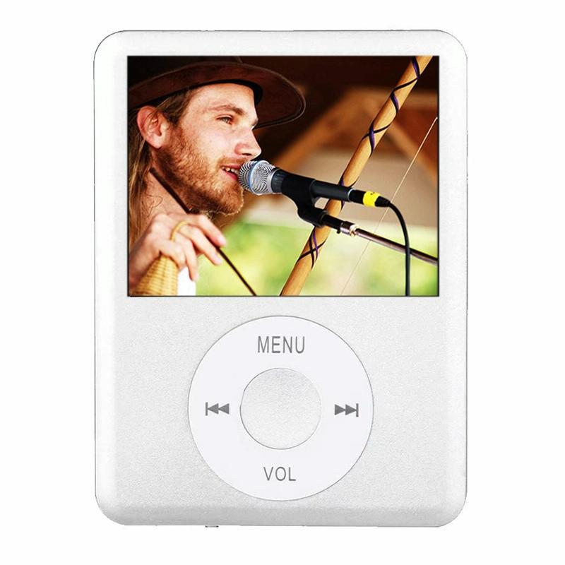 V562-S4034-4PM-S-202508291231-00 1.8 Inch Tft Mp4 Player W / Tf Slot Recorder Fm E Book & Calendar - Silver - Image 1