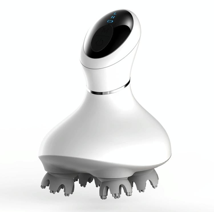 V562-W1216BCH-202508280021-00 Smart Electric Scalp Massager White - Image 1