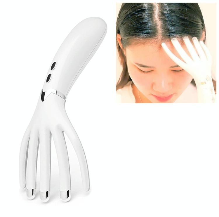 V562-W6216BCH-202508280320-00 Rechargeable Mini Head Massager Comb White - Image 1