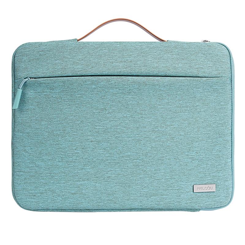 V562-WE2580CBM-202508281630-00 Waterproof Laptop Sleeve Bag With Zipper - Handheld - Beige White - Image 1