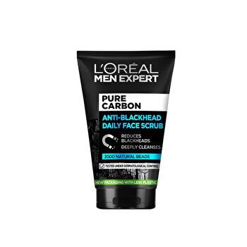 V604-122719-202508272346-00 L'Oreal Paris Men Expert Pure Carbon Anti-Blackhead Daily Face Scrub 100ml 100mL - Image 1
