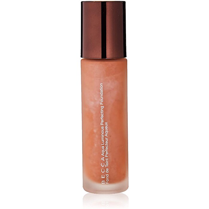 V604-124101-202508280310-00 Becca Aqua Luminous Perfecting Foundation - Deep Bronze 30ml/1oz - Image 1