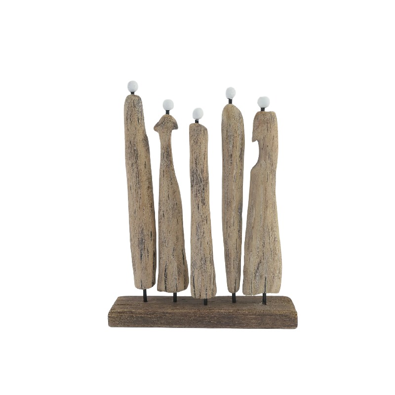 V637-12803FAM-202508251505-00 Handcrafted Contemporary Family + Friends Statue 20cm - Image 1