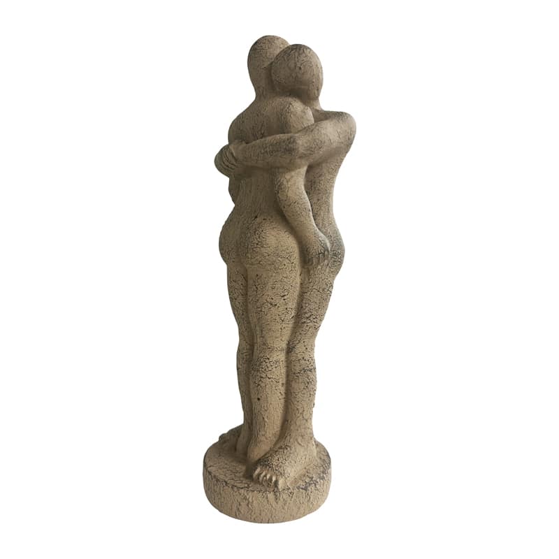V637-88733HYG-202508251635-00 Hugging Couple Decorative Statue 36cm - Image 1