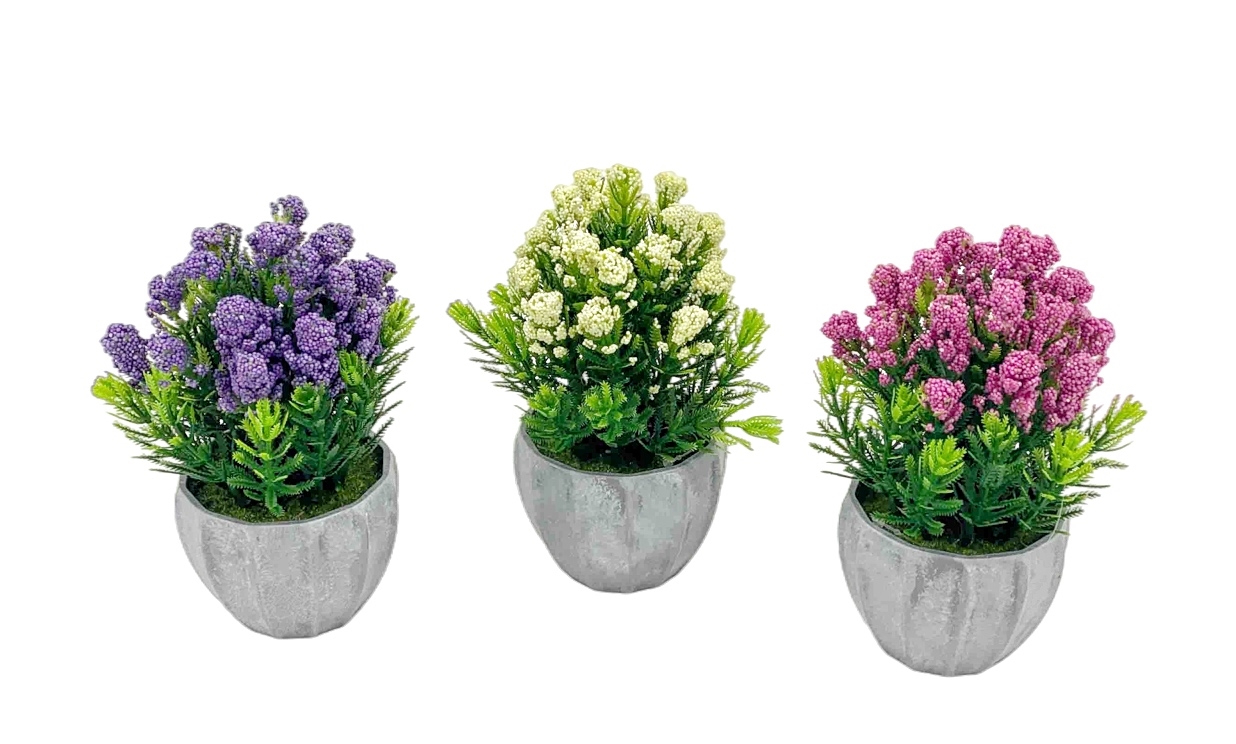 V637-AFL30669-202508251552-00 Set 3 Artificial Roseceae Assort 20cm - Image 1