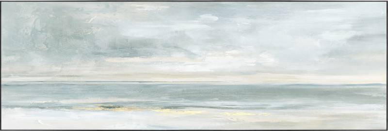 V637-E592574-202508252235-00 Seascape Framed Artwork 150x50cm - Image 1