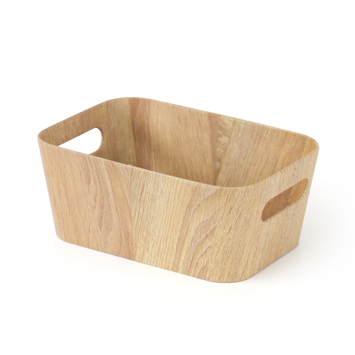 V637-PLA37354-202508260540-00 bulk 6 Woodgrain Look Storage Rectangle 26cm - Image 1