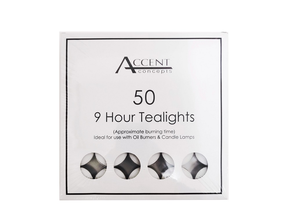 V637-TLH32180-202508260640-00 bulk 500 Accent 9 Hour Tealight Candle - Image 1