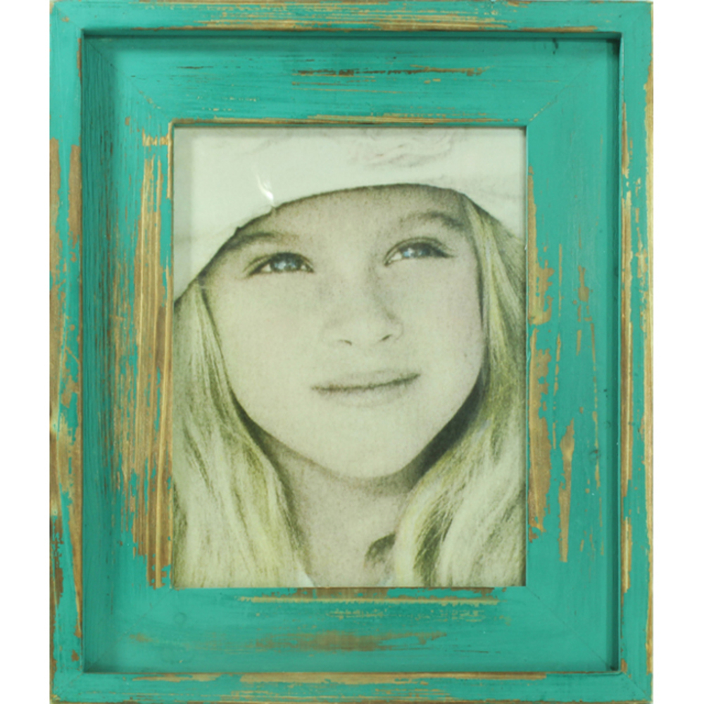 V637-WF-AHF1229-G-202508260730-00 Rustic Single Photo Frame 30cm - Image 1