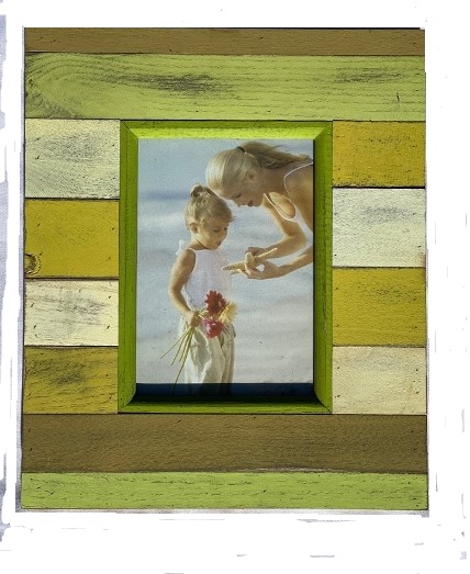 V637-WF-D74107-202508260525-00 Rustic Single Photo Frame 30cm - Image 1