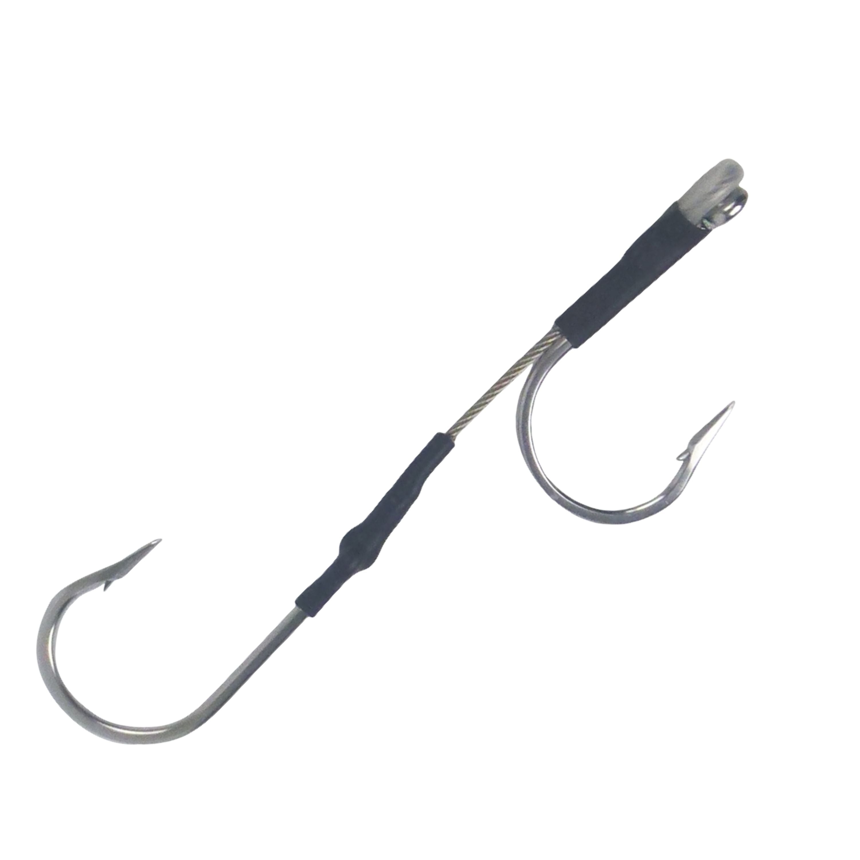 V658-93MC000022102-202507311245-00 Swimerz Jigging & Trolling Hooks, 180 Double, 8/0, Qty 3 - Image 1