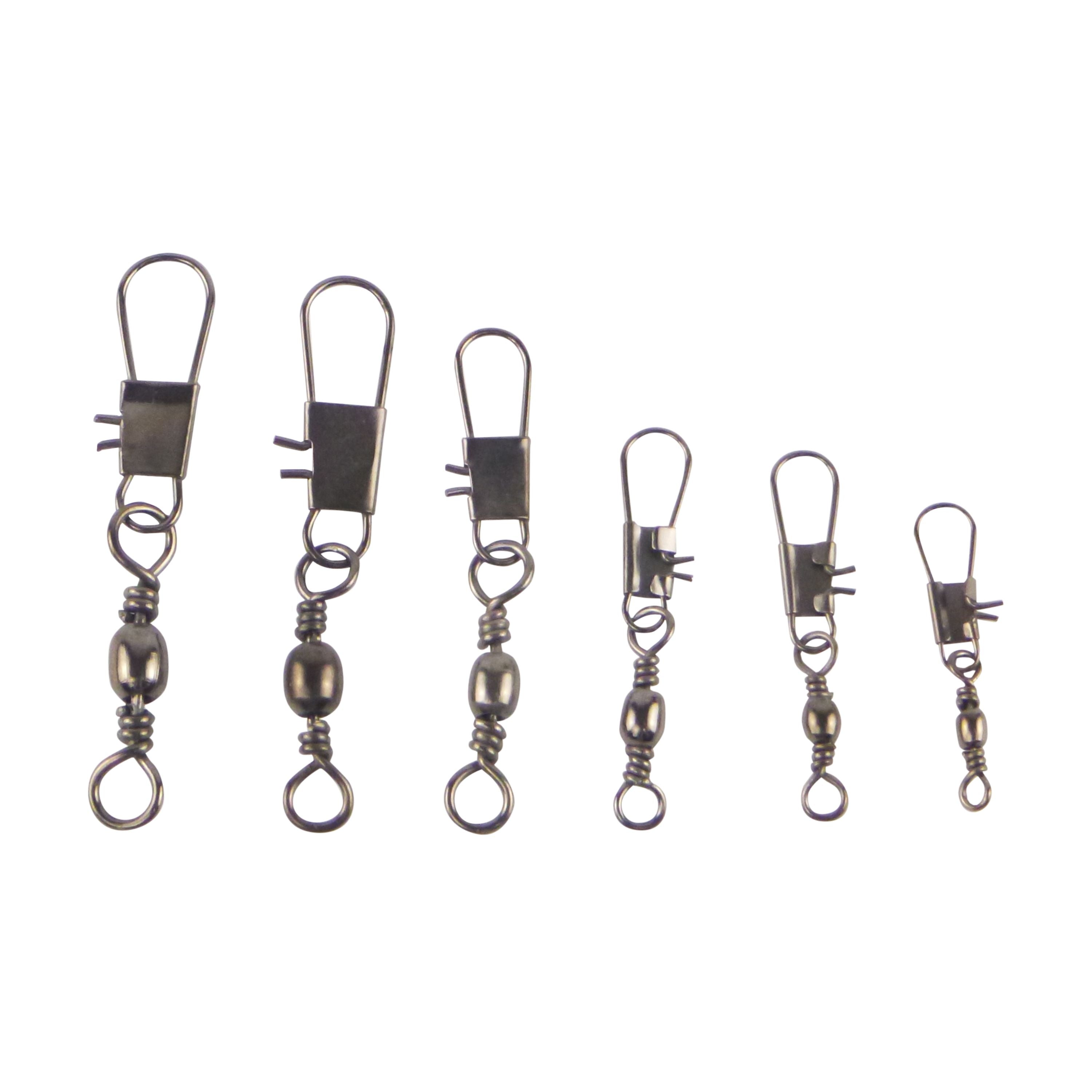 V658-93MC000040080-202507311441-00 Swimerz Barrel Swivel w Interlock Snap, Size 8, 20 pack - Image 1