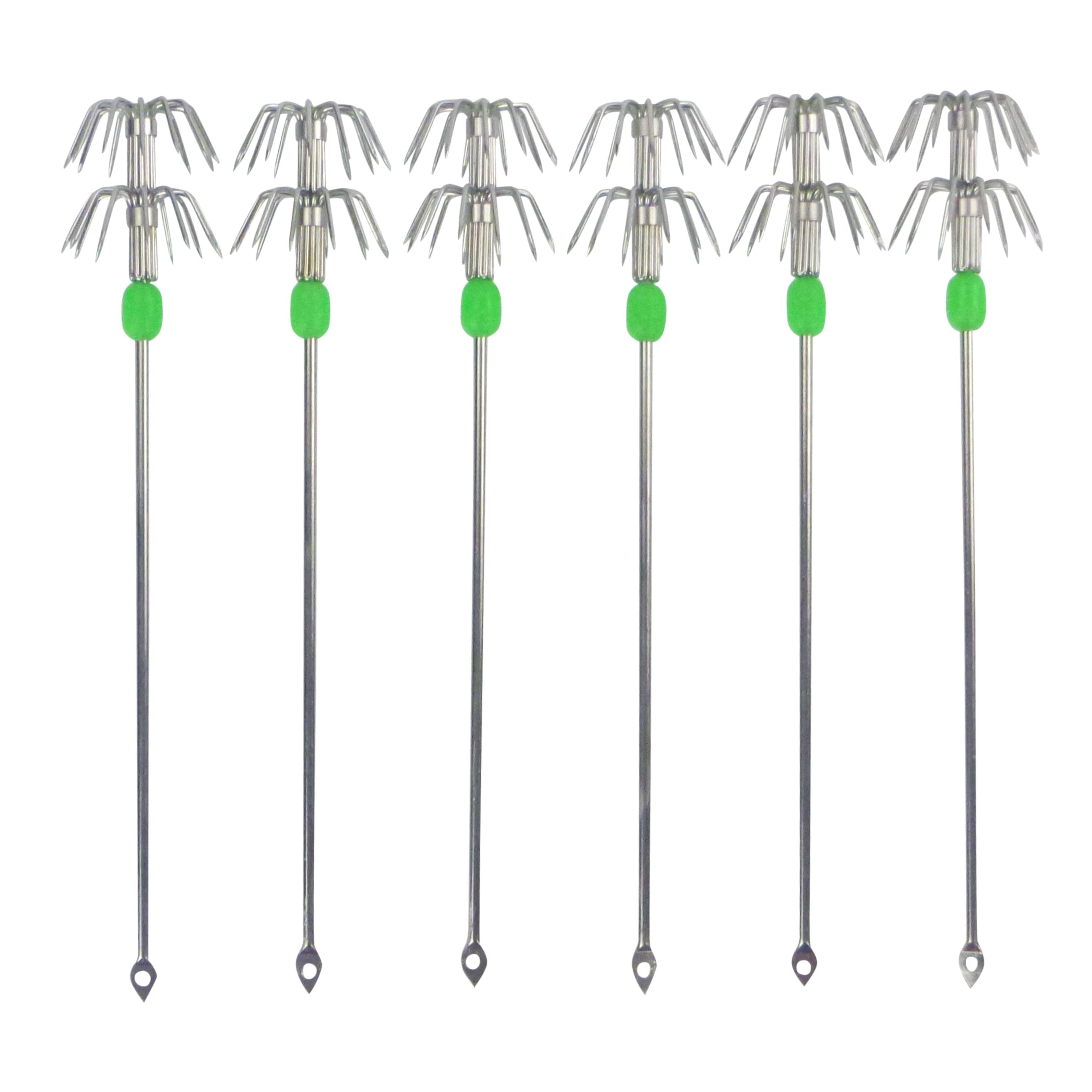 V658-93MC000130000-202507311220-00 Swimerz Double Crown Squid Spikes, 15cmL, 27mm Crown, 6 pack - Image 1