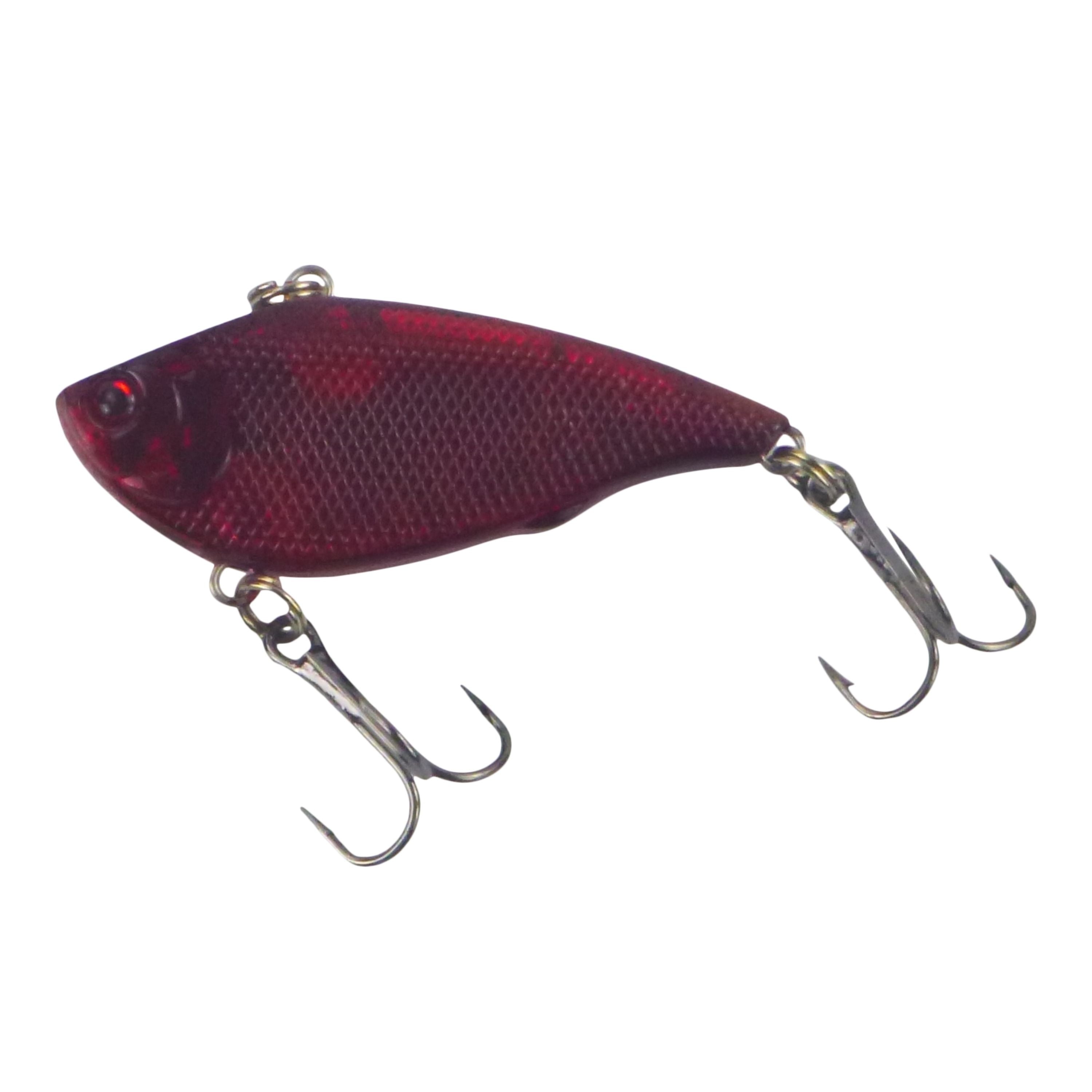 V658-93MC000180222-202507311050-00 Finesse 'Excaliber' Lipless Crankbait, 55mm, Opaque Red - Image 1
