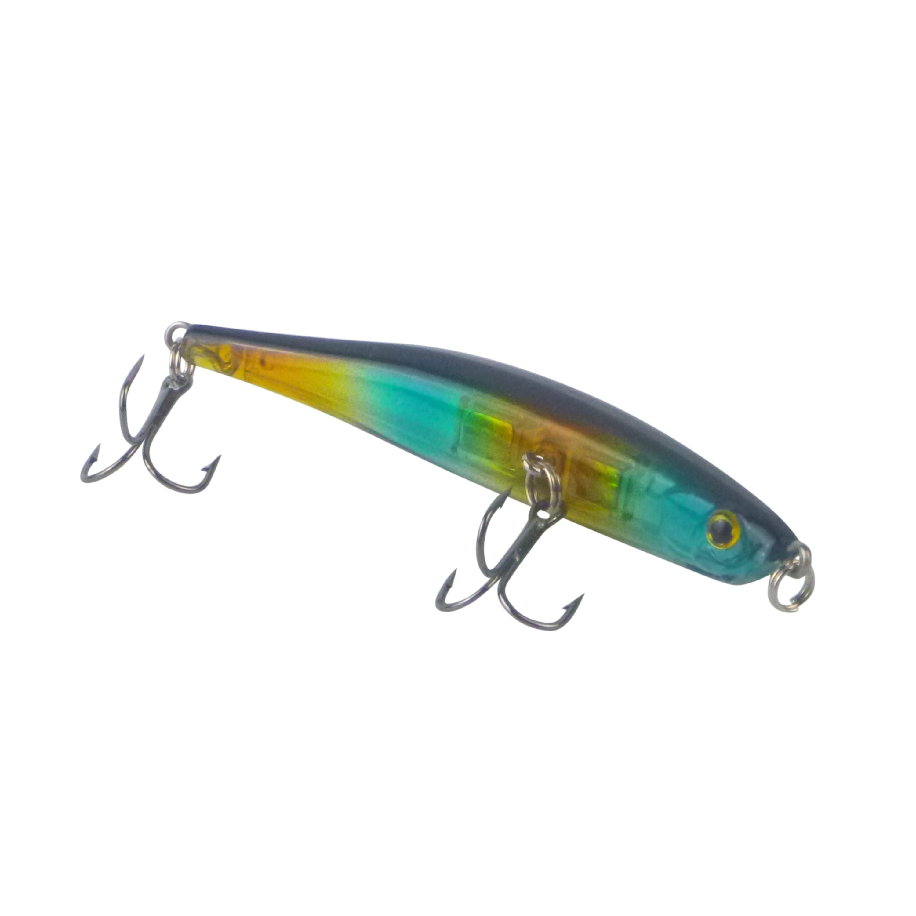 V658-93MC000180248-202507311415-00 Toppu Mizzu Sidewinder, Bent Minnow, 95mm, Blue Water - Image 1