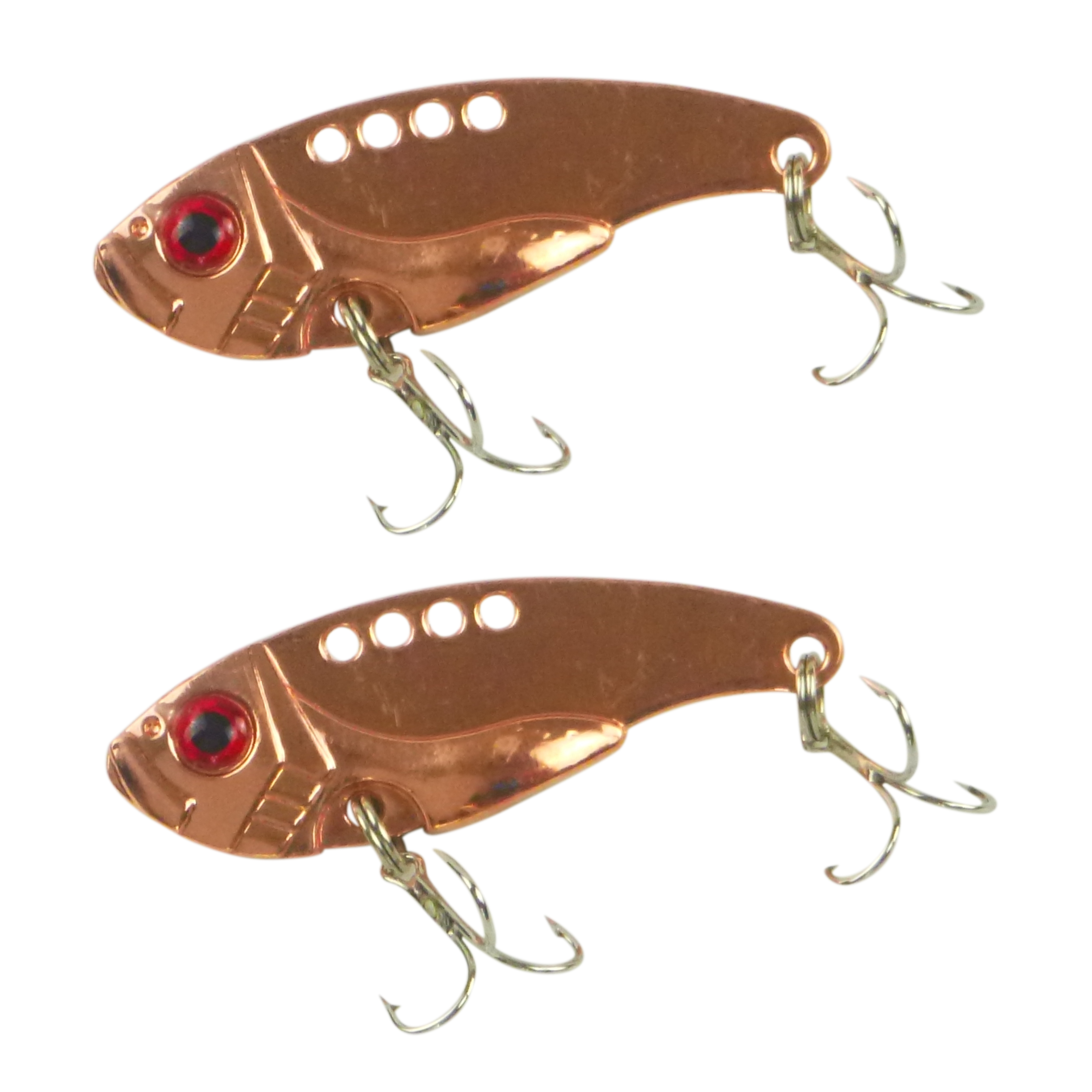 V658-93MC000250019-202507311116-00 Finesse Metal Blade, Red Gold 55mm, 2 Pack - Image 1